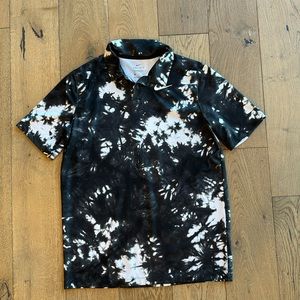 Boys Nike Dri-Fit Tie Dye Polo
